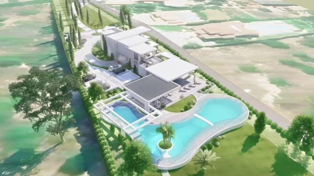 Building land with sea view- Almancil